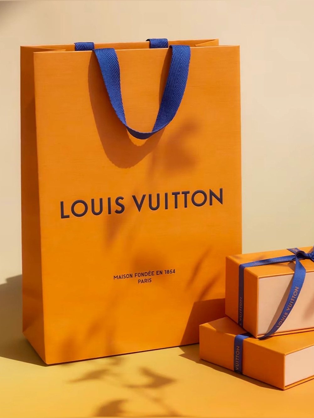 Louis Vuitton Paper Shopper Carrier Bag.